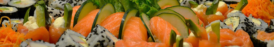 Eating Asian Fusion Japanese Sushi at HANA Japanese Restaurant restaurant in South Burlington, VT.